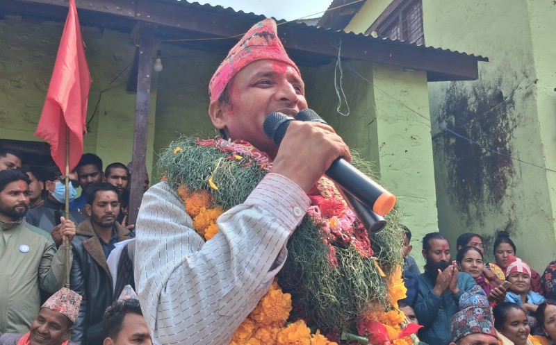 रुकुमेली जनताको भावना विपरित गएर काम गर्ने छैन्: नवनिर्वाचित सांसद शर्मा 