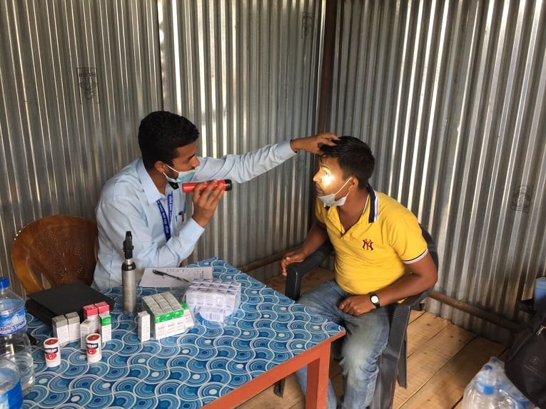 ८० जना चालकको आँखा जाँच, ९ जनामा कलर भिजनको समस्या 