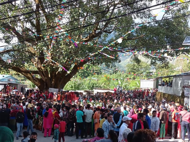 रूकुमकोटको छिप्रिदहमा पुर्णिमा मेला