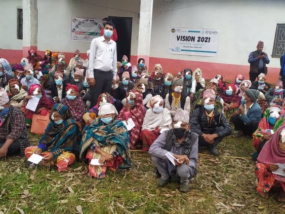 चौरजहारीमा १ सय २८ जनाको आँखाको निःशुल्क अप्रेशन 