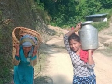 बाँफिकोट ४ मा खानेपानीको समस्या 