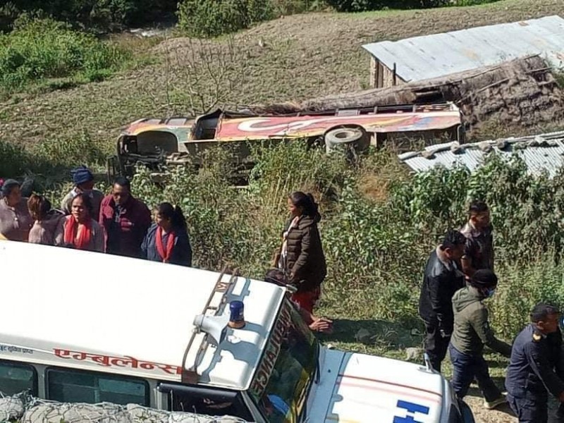 सल्यान दुर्घटनाः मृतक र घाइतेको नामावली 