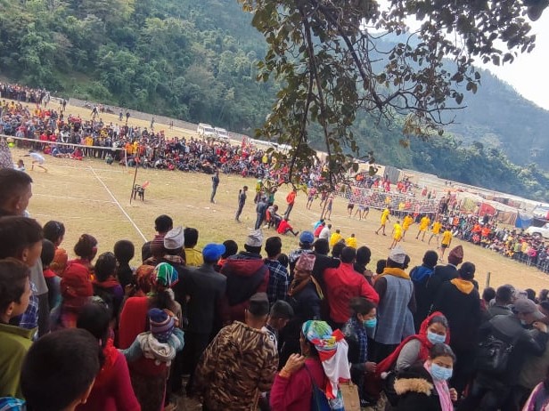 महिला भलिबलको उपाधी दंगिशरण ७ लाई