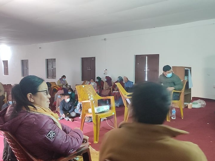 त्रिवेणिका ७ वडामा मकै जोन कार्यक्रम 