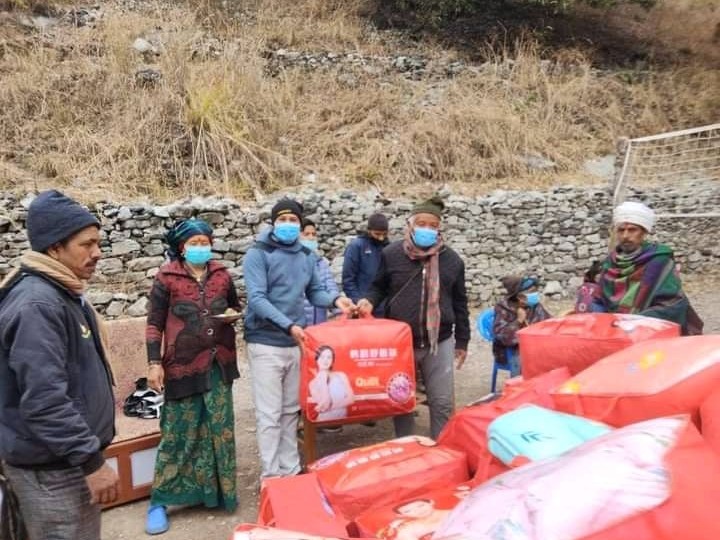 सिस्ने २ द्धारा जेष्ठ नागरिक तथा अपाङ्गलाई सम्मान