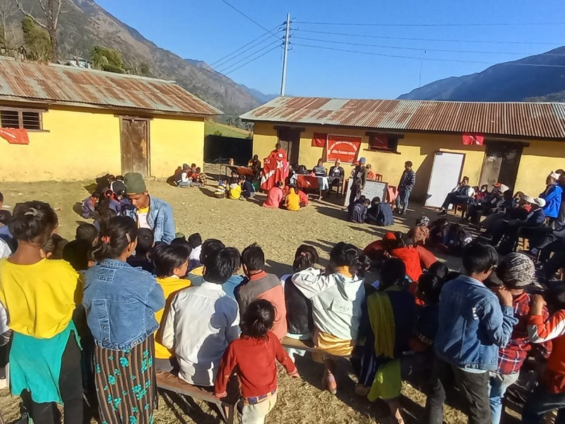 सहिद सप्ताहको अवसरमा हाजिरी जवाफ र वक्तृत्वकला