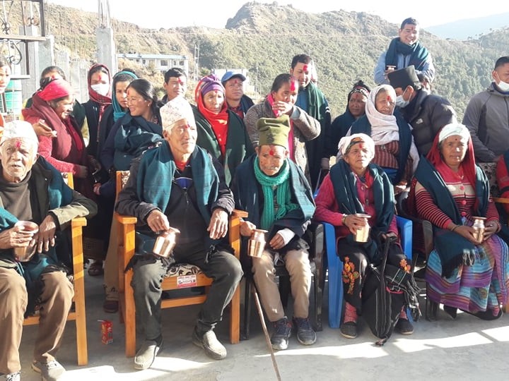 सिस्ने गाउँपालिकाले गर्यो ५५ सहिद परिवारलाई सम्मान