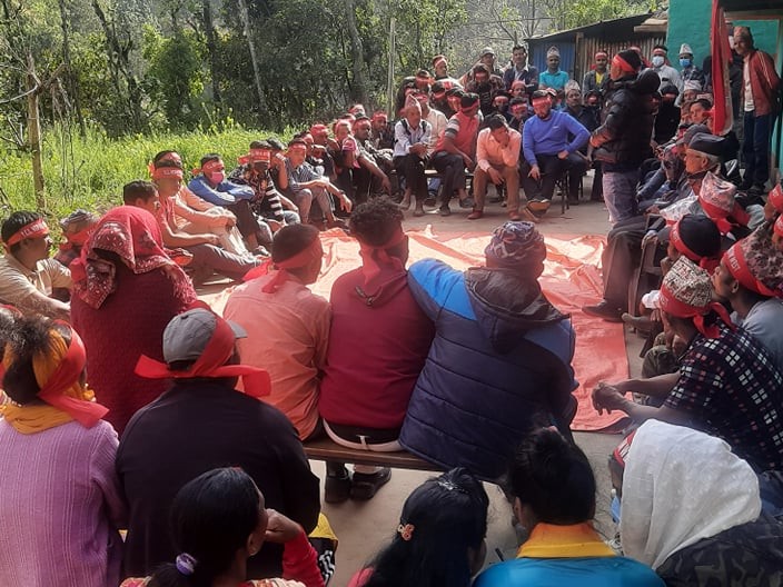 मुसीकोट १२ मा गोपालको अध्यक्षतामा वाइसीयलको वडा समिति