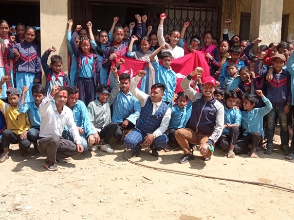 अनेरास्ववियू क्रान्तिकारी त्रिवेणीको विद्यालय जाऔं अभियान जारी