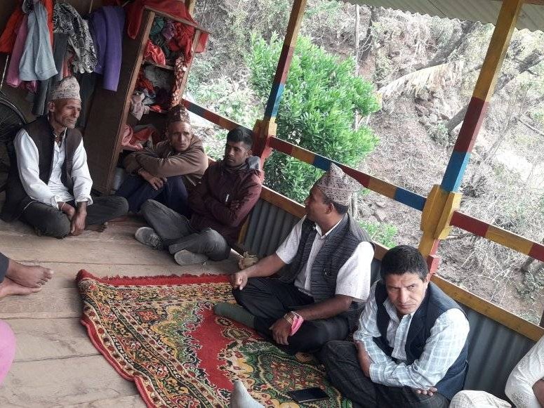 माओवादी केन्द्रका उम्मेदवारको छलफल कार्यक्रम