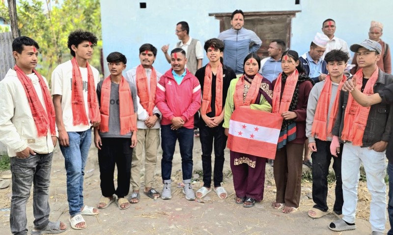 लोकतान्त्रिक खेलकुद संघ आठविसकोटको अध्यक्षमा रितिक