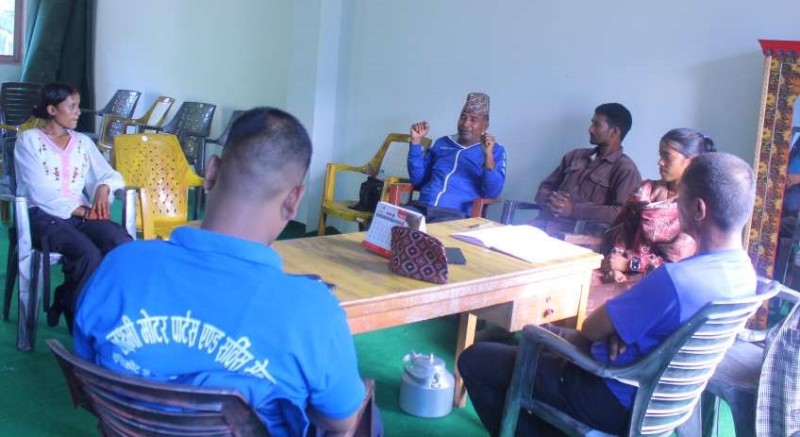 प्रेस सेन्टर नेपाल बाँफिकोटको बैठक सम्पन्न