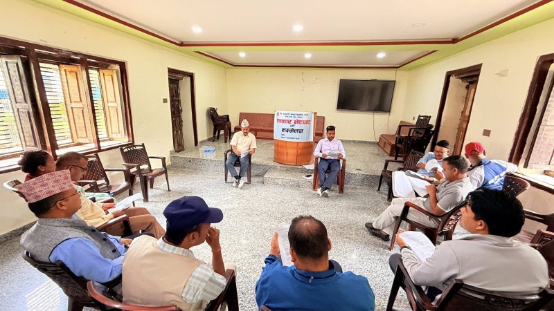 गैसस महासङ्घ रुकुम पश्चिमद्वारा सङ्घ संस्था ऐनकाे मस्यौदा सच्चाउन सरकारलाई ध्यानाकर्षण 