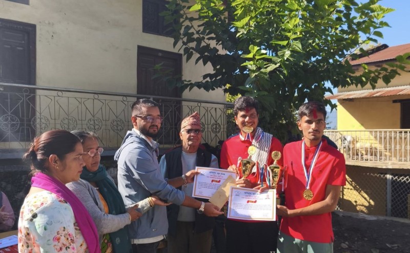 दोस्रो बुद्धिराज स्मृति कपः  विशाल र शिखरको जोडि बिजेता 