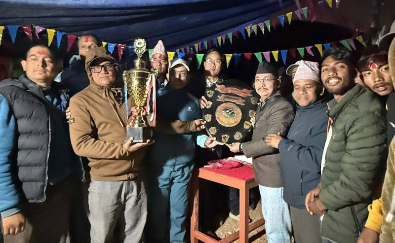 लगातार तेस्रो पटक विजेता बन्दै त्रिजमाविले जित्यो चौथो राष्ट्रपति रनिङ शिल्डको उपाधि