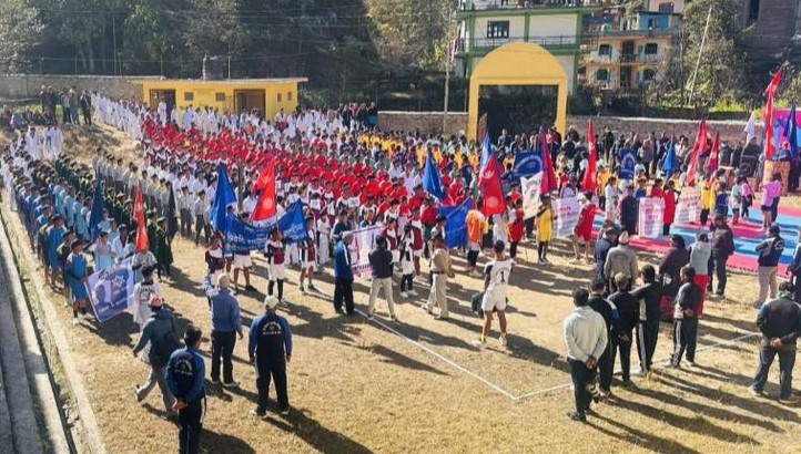 त्रिवेणी गाउँपालिकाको चौथो राष्ट्रपति रनिङ शिल्ड सुरु 