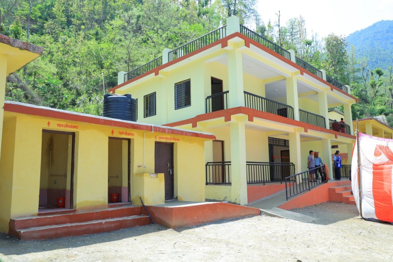 सिद्धार्थ बैंकको १ करोड सहयोगमा भण्डारवनमा नयाँ विद्यालय भवन 