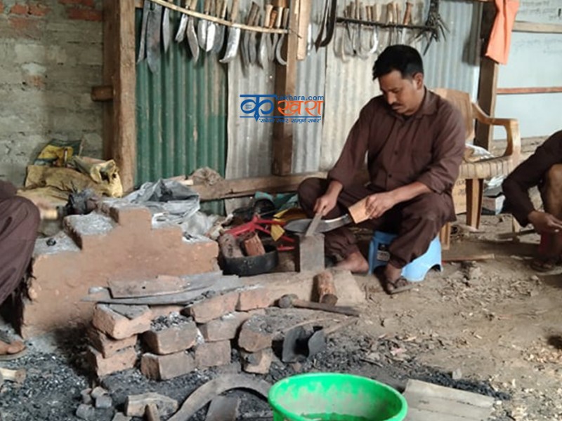 आरण व्यवसाय जोगाउन सिप सिक्दै युवाहरु 