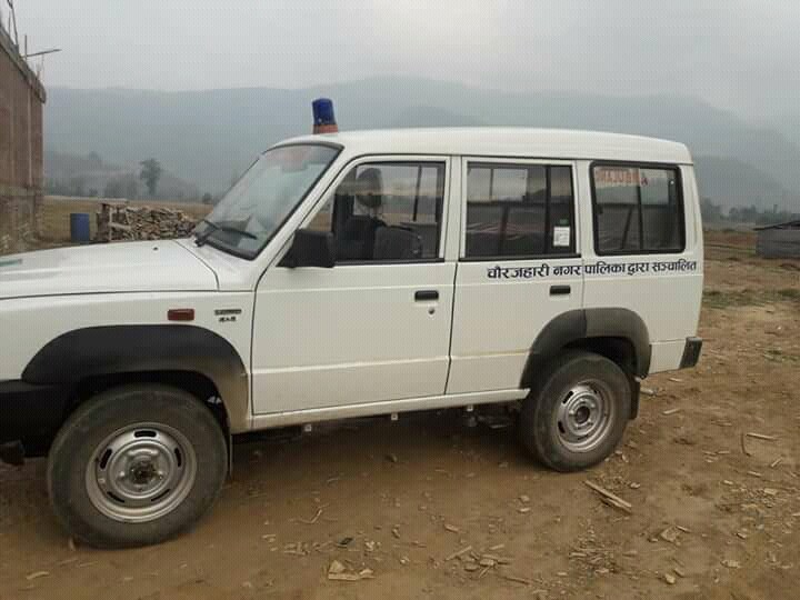 चौरजहारीमा लक्षित वर्गलाई निःशुल्क एम्बुलेन्स सेवा