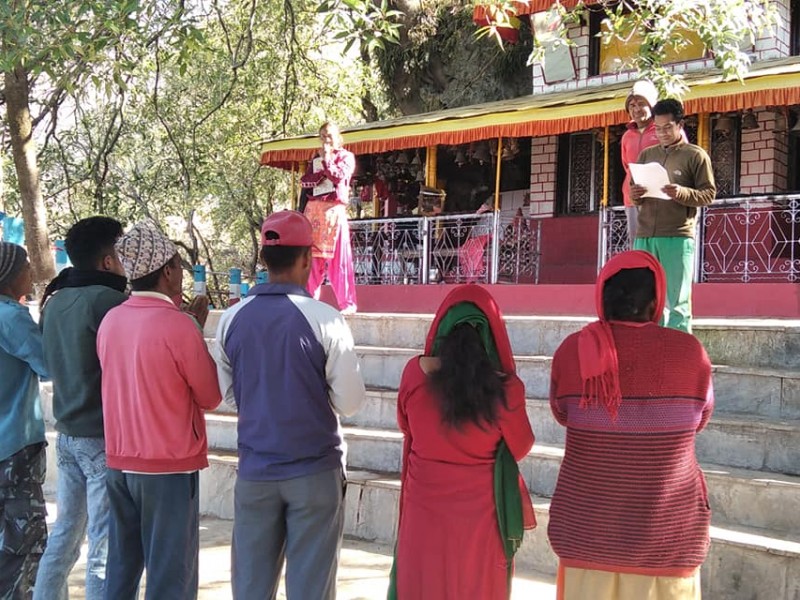 डिग्रे शाईकुमारी मन्दिरमा नयाँ समिति