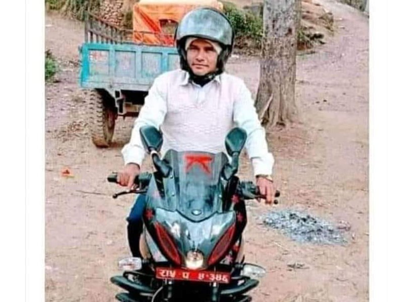 मुसीकाेट १४ मा मोटरसाईकल दुर्घटनामा परी एक जनाको मृत्यु 