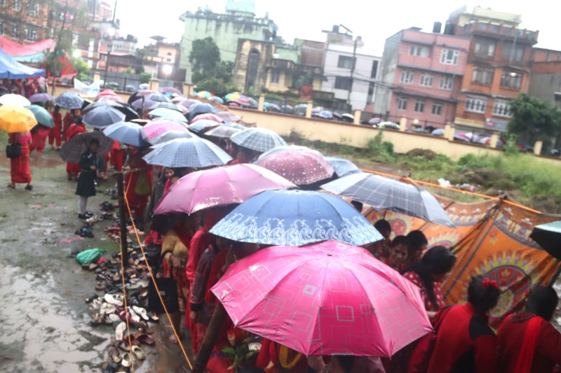 भाद्र शुक्ल पञ्चमी : ऋषिको पूजाआराधना गरी मनाइदै