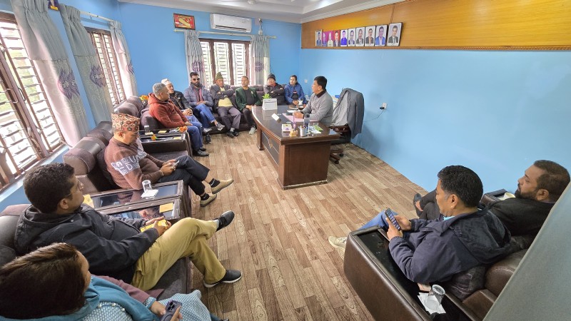 रुकुम उद्योग वाणिज्य संघ र लेखनाथ उद्योग वाणिज्य संघ कास्की बिच व्यावसायिक हितका विषयमा छलफल