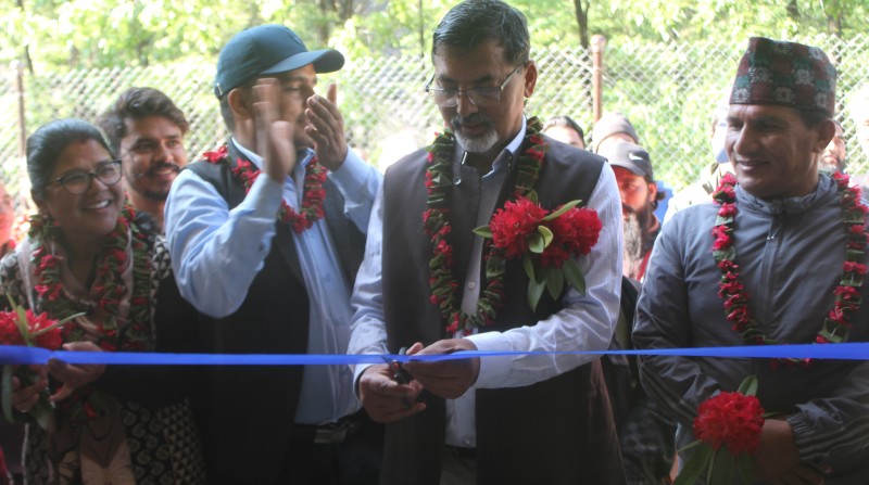 आठविसकोट १ को वडा कार्यालय उद्घाटन 