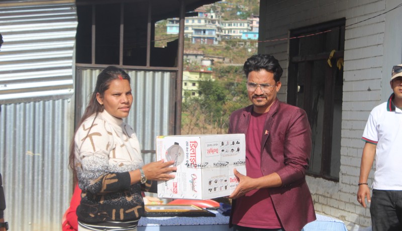 जन्म दिनको अवसरमा बुद्धभुमि मानव सेवा आश्रममा ५० हजार रुपैयाँ बराबरको सहयोग