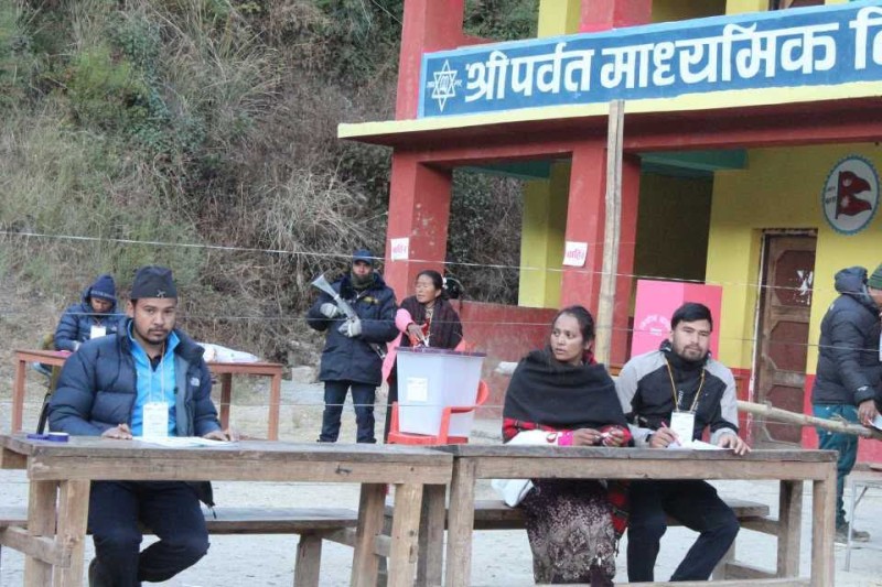 पुथाउत्तरगंगामा मतदान सुरु..