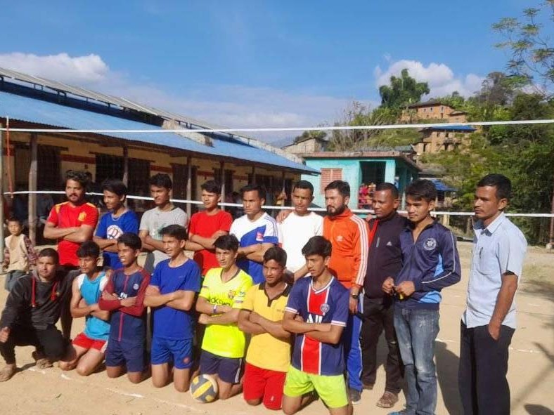 अर्माडाँडामा भलिबल प्रतियोगिता सम्पन्न 