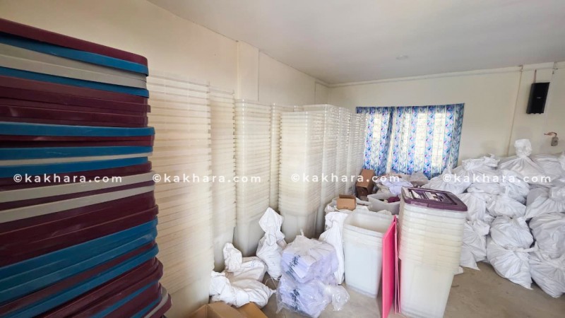 रुकुम पश्चिममा निर्वाचन सामग्री वितरण सुरु 