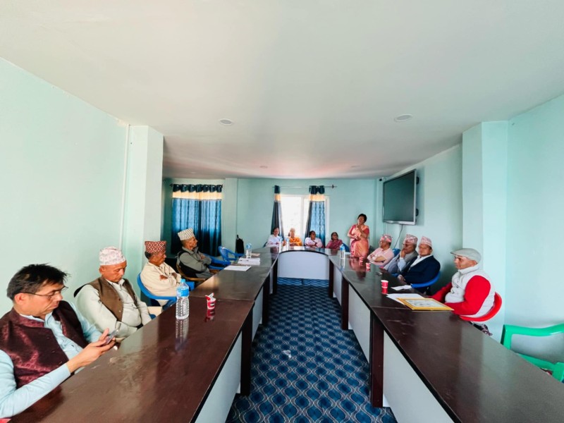 मुसिकाेटमा रुकुमेली वाङमय अधिष्ठानको दोस्रो स्थापना दिवस मनाइयाे