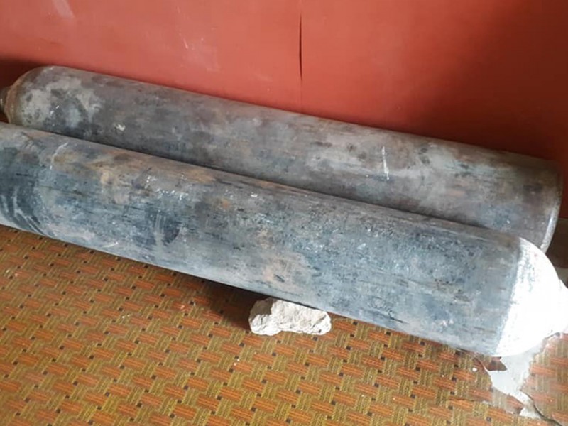 रुकुम पूर्वको सिस्ने गाउँपालिकाले जिल्ला अस्पताल रुकुम पश्चिममा पठायो ५ वटा अक्सिजन सिलिण्डर