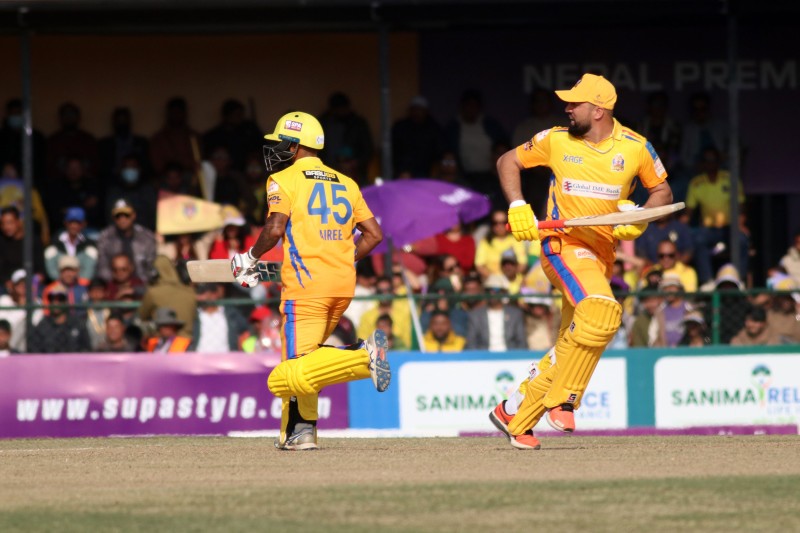 एनपिएलः चितवनले सुदुरपश्चिमलाई ३३ रनले हरायो