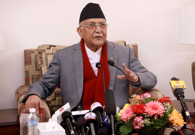 नेपाल–चीन सम्बन्ध अझ प्रगाढ भएको छ : प्रधानमन्त्री ओली