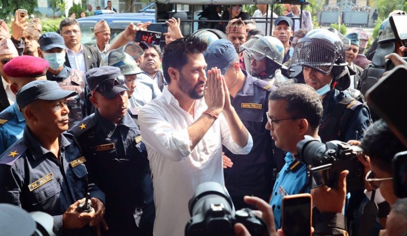 रास्वपा सभापति लामिछानेलाई थप पाँच दिन हिरासतमा राख्न अदालतको अनुमति