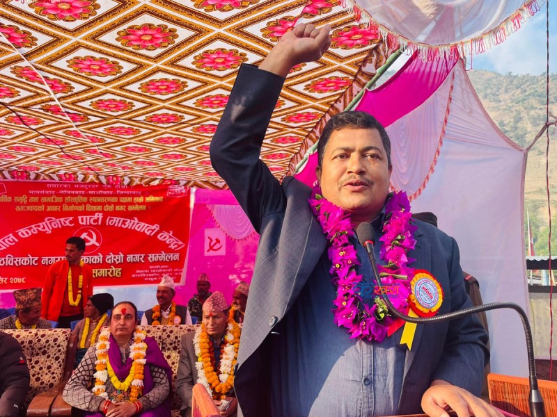 आठबीसकोट निर्वाचन परिचालन समितिको 'कमाण्डर'मा सन्देश