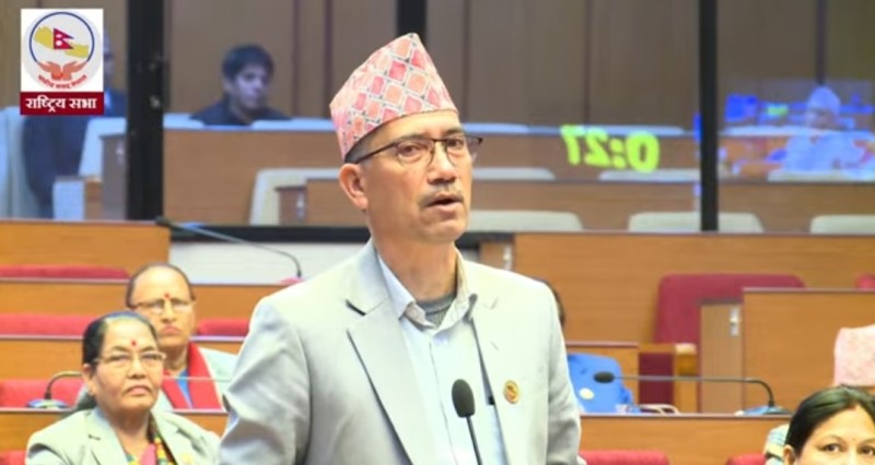 रूकुमका विमानस्थल नियमित गर्न राष्ट्रिय सभा सदस्य राेकायकाे माग