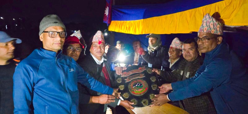 त्रिजमावि जित्यो लगातार दोस्रो पटक नगर स्तरीय राष्ट्रपति रनिङ शिल्ड