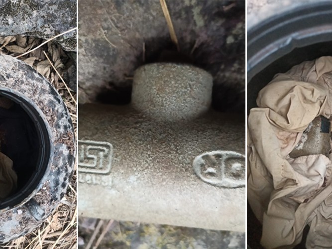 सिस्ने २ मा दर्जन बढी ‘द्धन्दकालिन’ सकेट बम फेला, सेनाकाे टाेली घटनास्थल पुग्दै