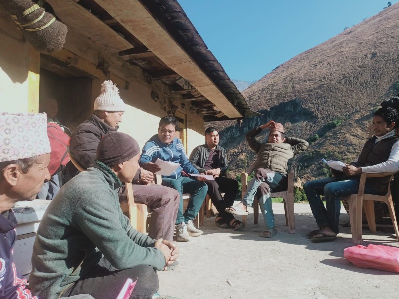 पुथामा कमाण्ड विभाजन गरेर चुनावी प्रचारप्रसारमा  माओवादी केन्द्र 