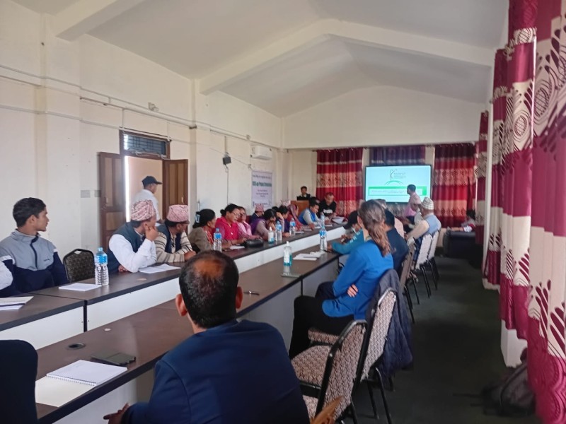 चौरजहारी नगरपालिकाकाे १४ वटै वडामा राईजअप परियोजना सुरु