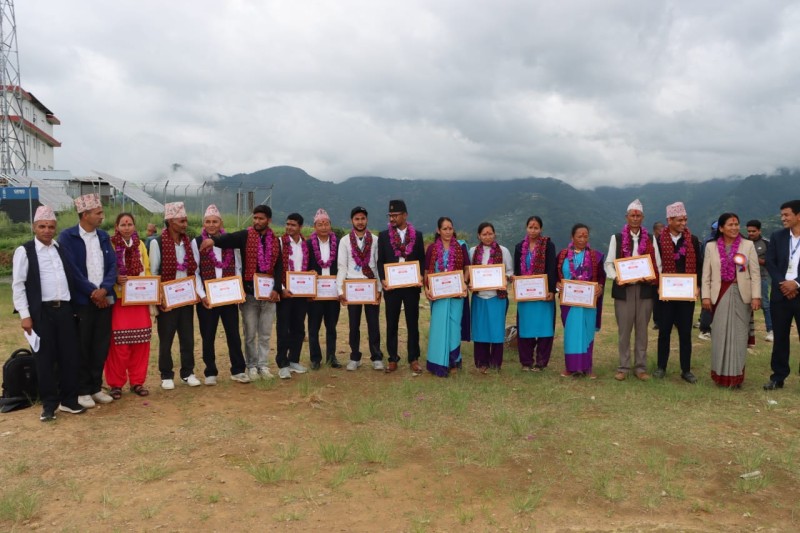 त्रिवेणी गाउँपालिकाको १३ औँ गाउँसभाको अवसरमा २० जना सम्मानीत(नामसहित)  