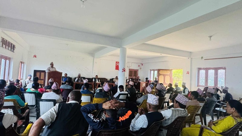 प्राकृतिक प्रकोपलाई मध्यनजर गर्दै  बाँफिकोटमा विपद व्यवस्थापन समिति गठन