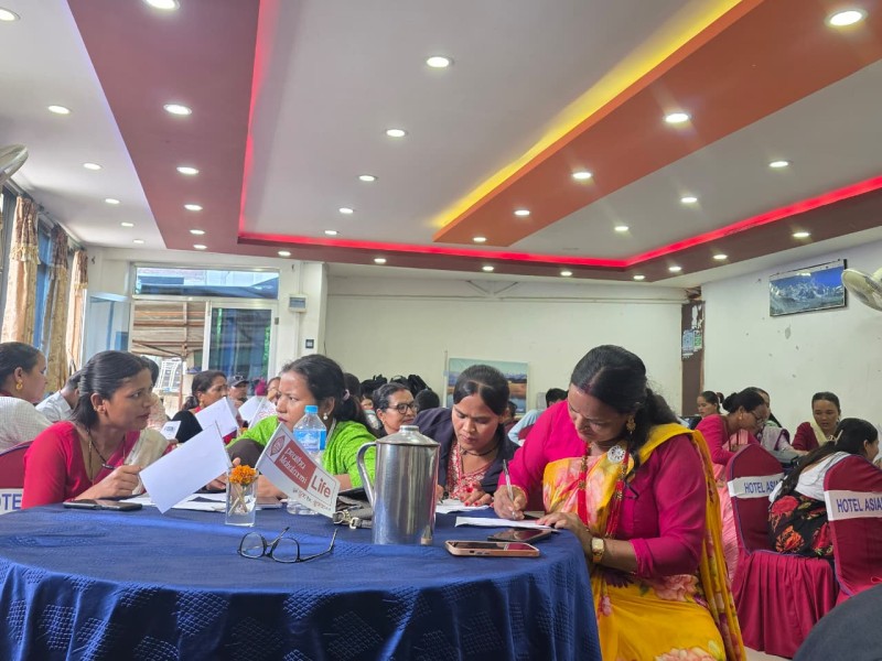 प्रभु महालक्ष्मी लाईफ इन्स्योरेन्स मुसिकोट कार्यालयको वार्षिक समिक्षा, पत्रकारसहित अभिकर्ता सम्मानीत  