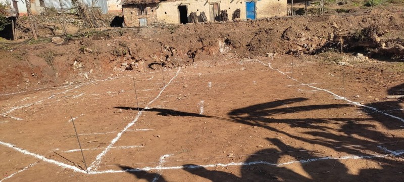 आँखा उपचार केन्द्र रुकुम पश्चिमको भवन निर्माण सुरु 