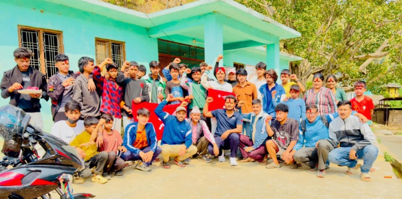 वाइसिएल सानीभेरी ३ को अध्यक्षमा पुष्प पुन चयन 