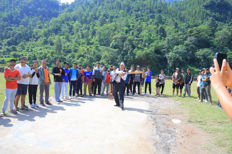 सानीभेरी ३ मा दोस्रो फुक्रु टी–२० कप क्रिकेट सुरु 