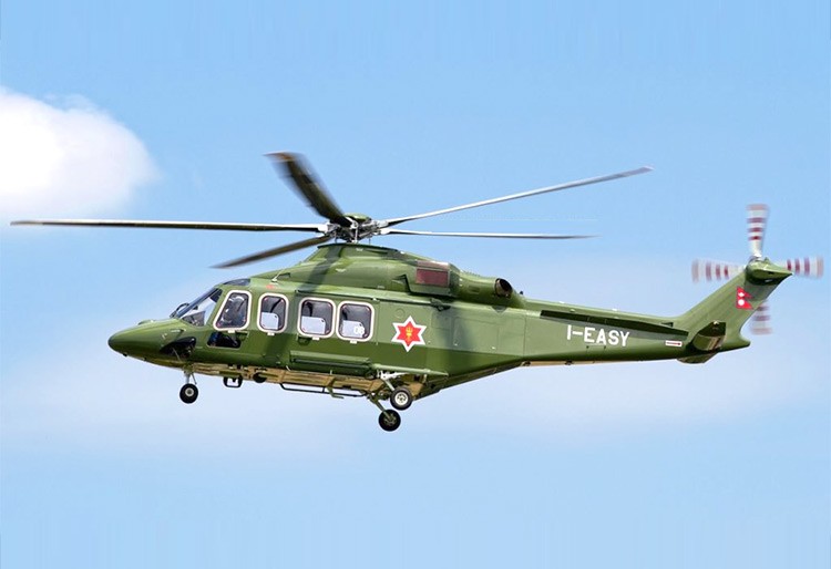 रुकुम पश्चिमबाट आमा र बच्चाको हेलिकाेप्टर मार्फत उद्धार 